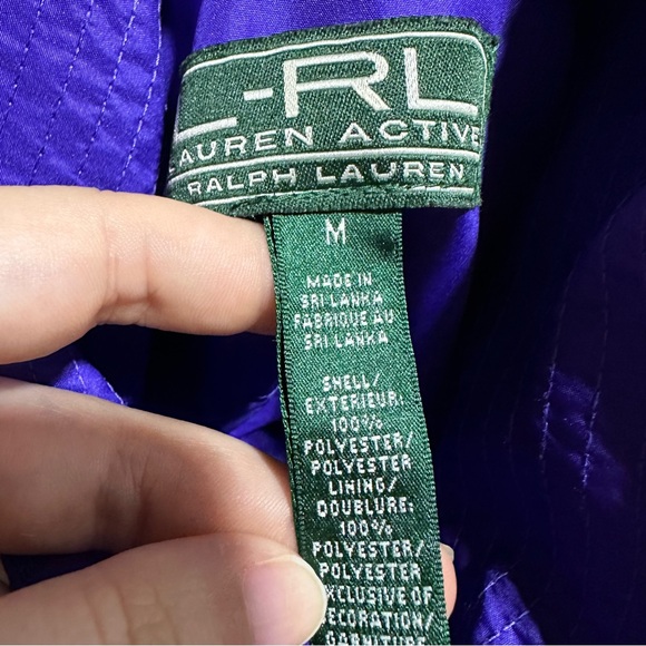 Lauren Ralph Lauren Purple Active Jacket - Picture 7 of 7